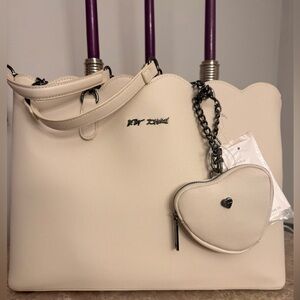 Betsey Johnson Bag NWT!  Heart Mini included!